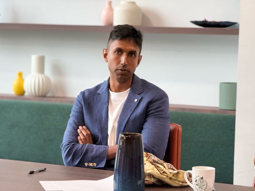 Avinash, founder of Qworky