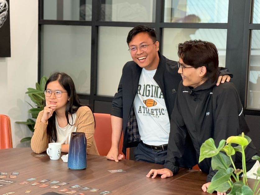 Three Qworky team members